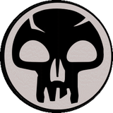 Black mana symbol