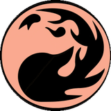 Red mana symbol